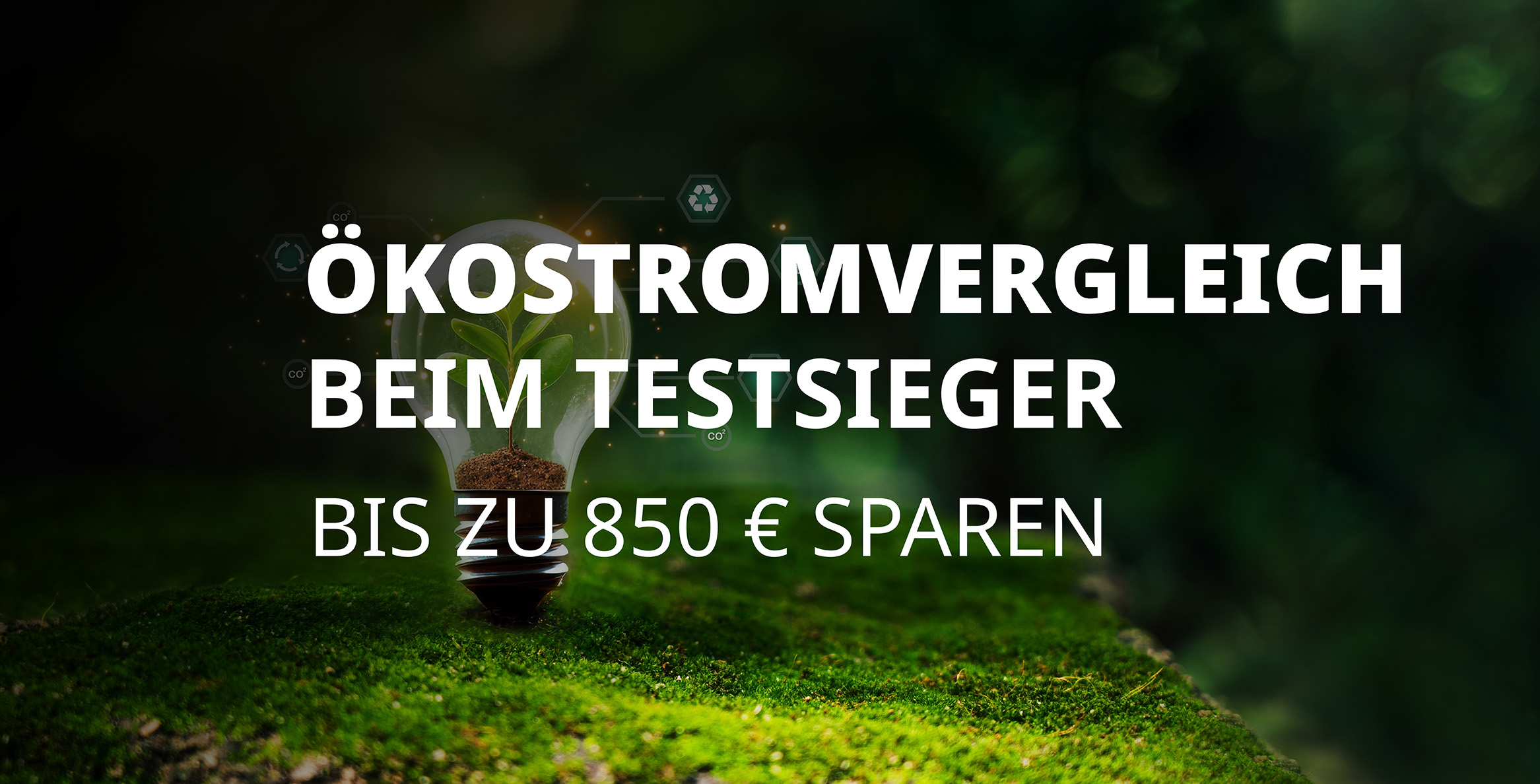 Günstigen Ökostrom jetzt vergleichen – CHECK24